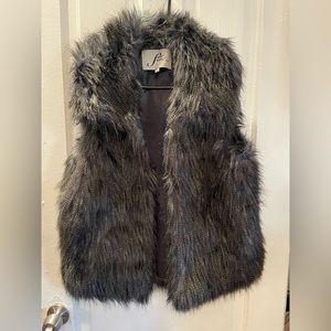 Faux Frenzi by Dena faux fur vest